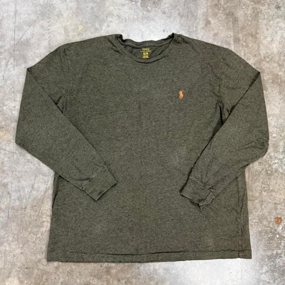 Green Polo Ralph Lauren long‎ sleeve shirt Size XL